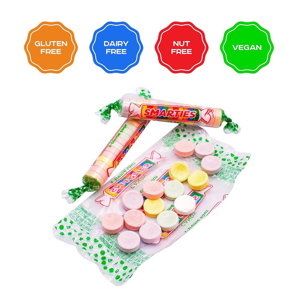 Smarties X-Treme Sour Candy Rolls Bulk Bag Smarties