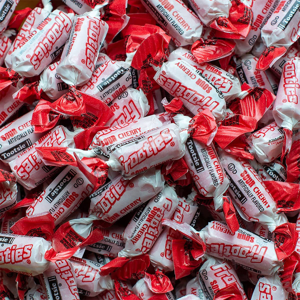 Tootsie Frooties Sour Cherry Fruit Chewy Candy Bulk
