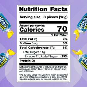 Jolly Rancher Blue Raspberry Hard Candy – 1 LB Bulk Bag (16 oz) Individually Wrapped Candy