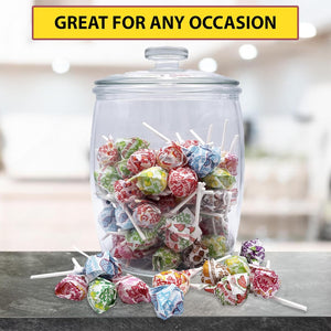 Dum Dums Original Mix Lollipops – 1 LB (80 Pops) Bulk Bag, Individually Wrapped Assorted Flavors, Gluten-Free Hard Candy – Packed by YummyLand