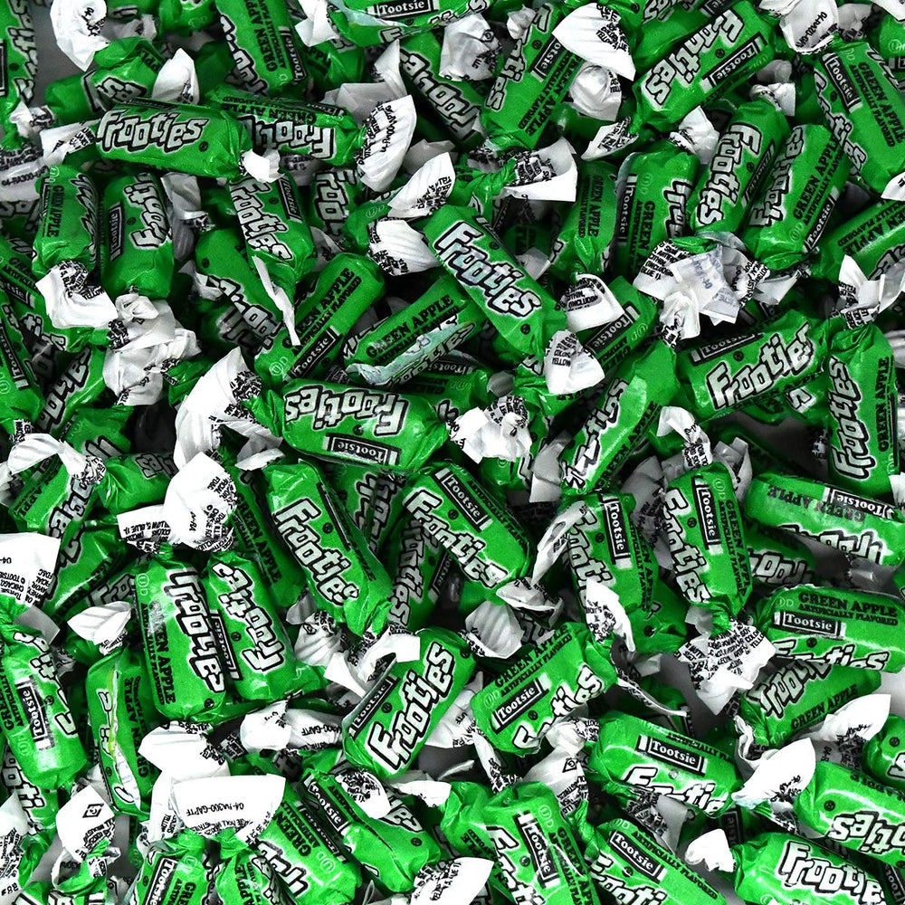 Tootsie Frooties Green Apple Fruit Chewy Candy Bulk