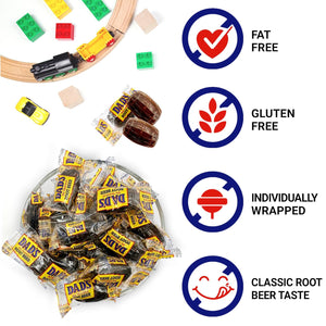 Dad's Old Fashioned Root Beer Barrels Hard Candy Bulk Bag