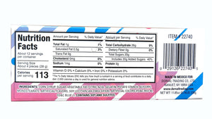 Taffy Pops Blazpberry Flavor Lollipops Candy, 48-Pack – Chewy Taffy Filled Lollipops, Sweet & Fruity Candy for Parties, Treat Bags & Sharing
