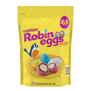 WHOPPERS Robin Eggs Malted Milk Balls, Easter Candy 43 oz. YUMMYLAND