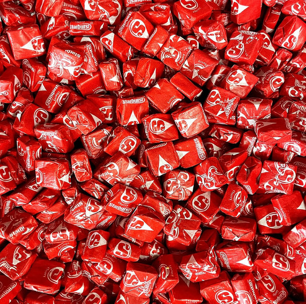 Starburst Cherry Chewy Candy 1 LB (16 oz) – Single Flavor Red Soft Fruit Chews, Individually Wrapped