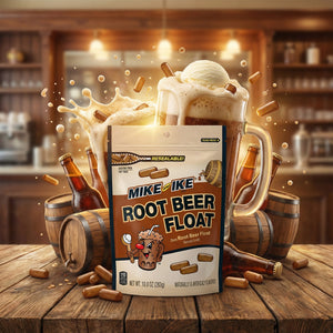 Mike and Ike Root Beer Limited Edition – 10 oz Chewy Candy Resealable Bag Just Born