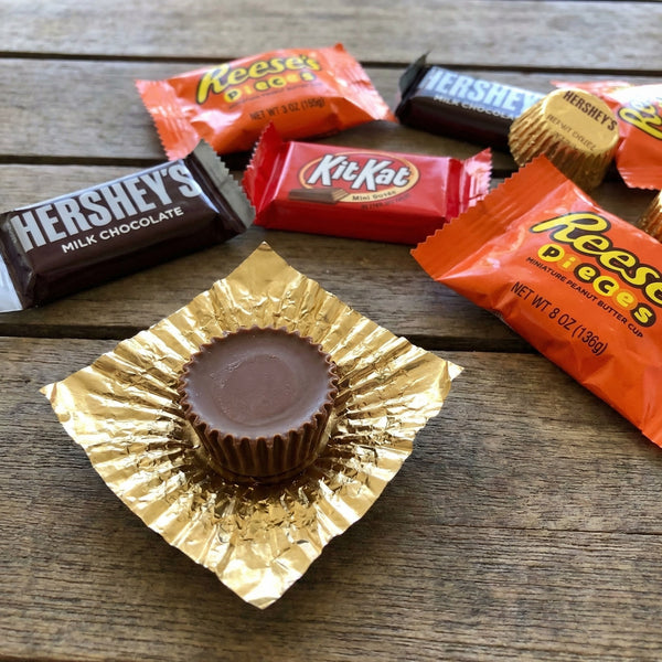 Hershey's Candy Assortment Flavored Candy, Bulk Pack, KitKat, Hershey's, Reeses  ( Father Day )
