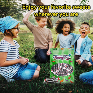 Tootsie Roll Juniors Long Chocolate Candy Individually Wrapped Chewy Taffy Candy