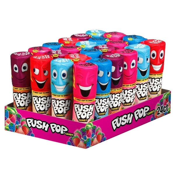 Push Pop Variety Pack Candy, 0.5 oz., 24 ct.