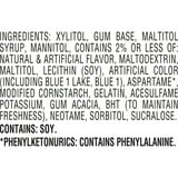 ICE BREAKERS Ice Cubes, Peppermint Sugar Free Chewing Gum, 40 pcs., 4 pk.