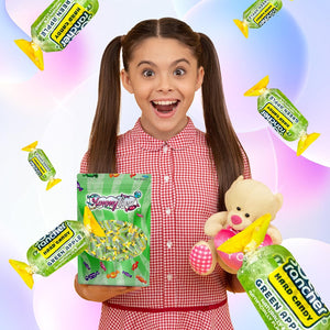 Jolly Rancher Green Apple  Hard Candy – 1 LB Bulk Bag (16 oz) Individually Wrapped Candy