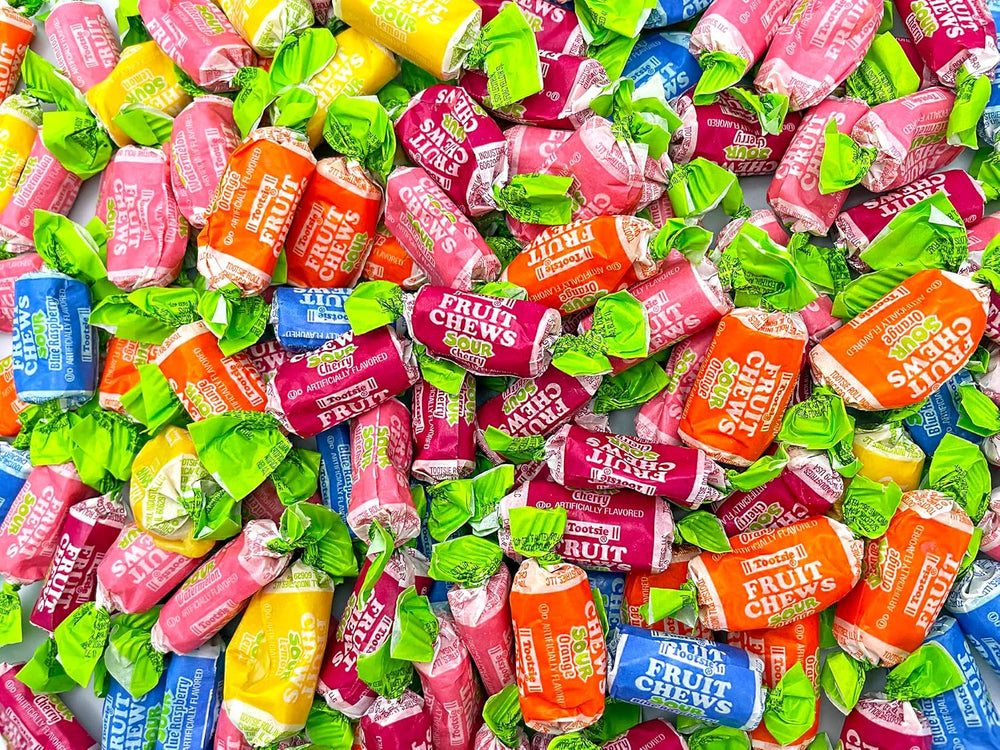 Tootsie Fruit Chews Sour Tootsie Fruit Chews Sour Candy