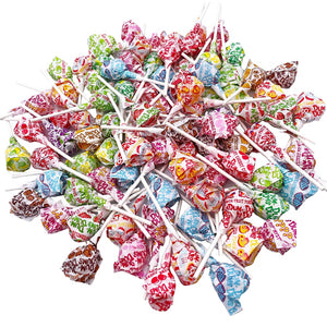 Dum Dums Original Mix Lollipops – 1 LB (80 Pops) Bulk Bag, Individually Wrapped Assorted Flavors, Gluten-Free Hard Candy – Packed by YummyLand