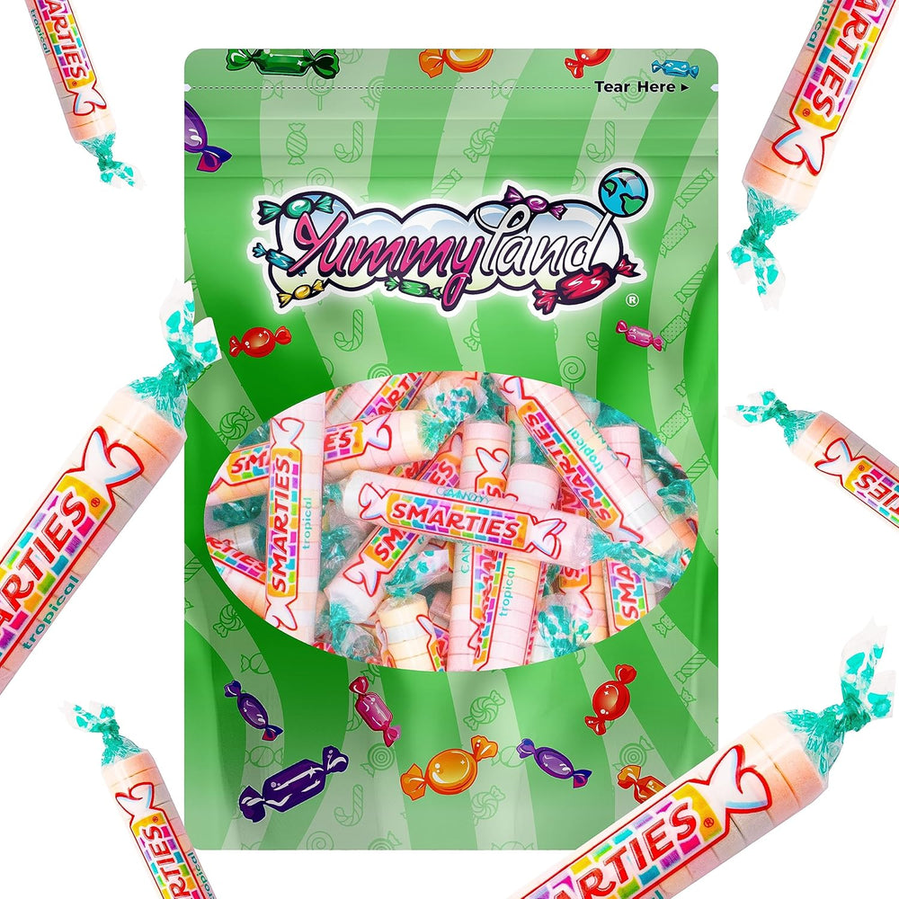 Smarties Tropical Candy Rolls Bulk Bag Smarties