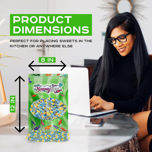 Jolly Rancher Blue Raspberry Hard Candy – 1 LB Bulk Bag (16 oz) Individually Wrapped Candy