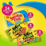 SOUR PATCH KIDS & SWEDISH FISH Variety Pack Candy, 2 oz., 24 pk.