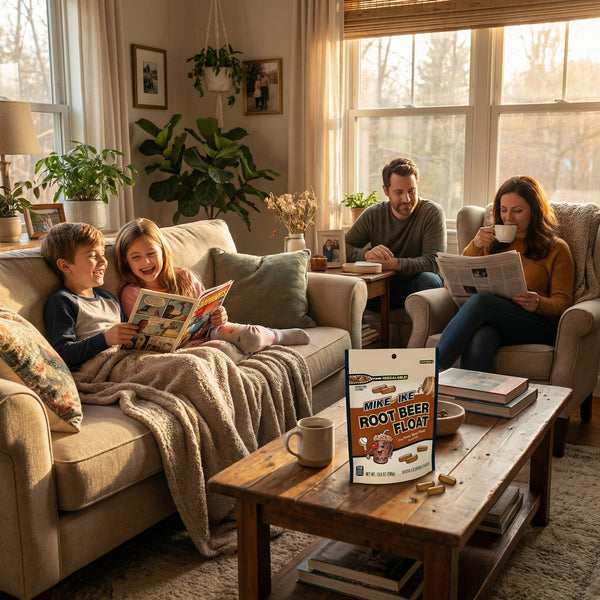 Mike and Ike Root Beer Limited Edition – 10 oz Chewy Candy Resealable Bag Just Born