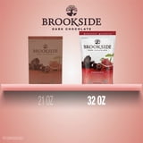 BROOKSIDE Dark Chocolate and Pomegranate Flavored Snacking Chocolate, 32 oz.