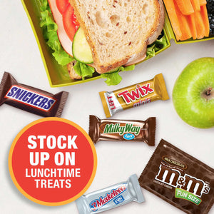 Mars Milk Chocolate Variety Pack Candy, 145 pcs. Mars