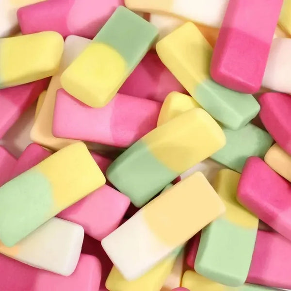 Smarties Squashies (Pack Of 3) Mixed Fruit Foam Marshmallows Gummies Candy Gluten Free Gummy Candy Bulk Peanut Free Perfect for Birthday & Holiday Party Favors