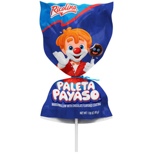 Paleta Payaso Chocolate Marshmallow Lollipop, 1.58 oz., 15 pk. YUMMYLAND