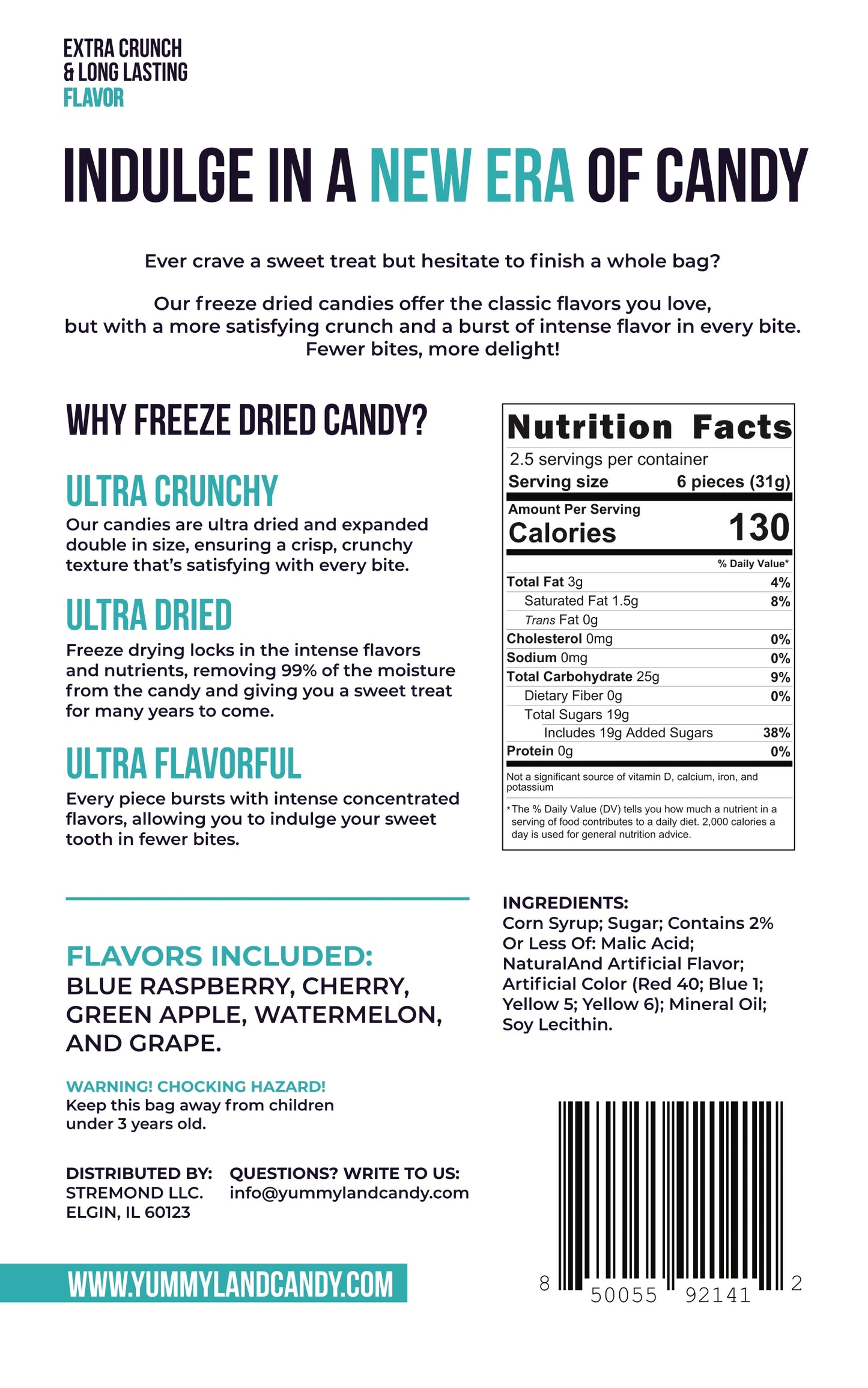 Freeze Dried Jolly Balls Candy - 1.5 oz