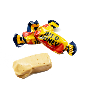 Bit-O-Honey Candy, Bulk Bag – Individually Wrapped Honey Taffy Candy with Almond Bits, Classic Chewy Retro Candy for Parties