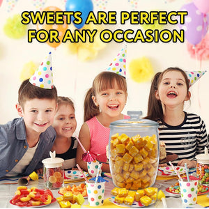 Starburst Lemon Chewy Candy 1 LB (16 oz) – Single Flavor Yellow Soft Fruit Chews, Individually Wrapped