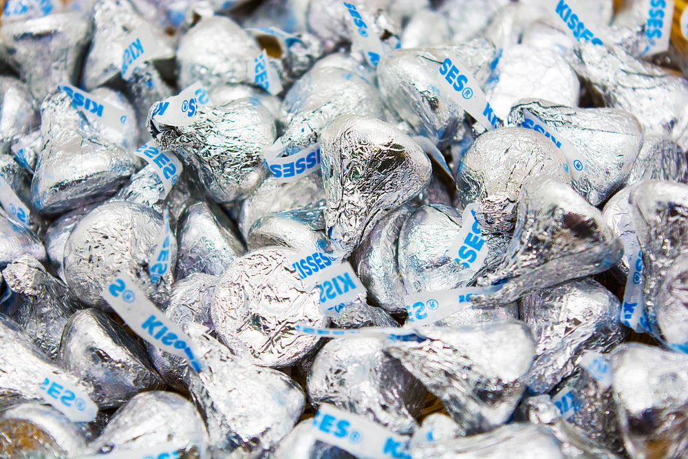 HERSHEY'S KISSES Milk Chocolate Candy, Bulk Bag