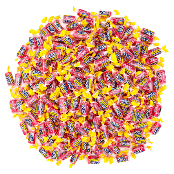 Jolly Rancher Cherry Hard Candy – 1 LB Bulk Bag (16 oz) Individually Wrapped Candy