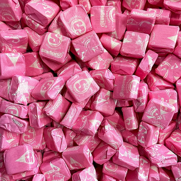 Starburst All Pink Strawberry Chewy Candy – 1 LB (Approx. 90 pieces) Bulk Bag by YummyLand