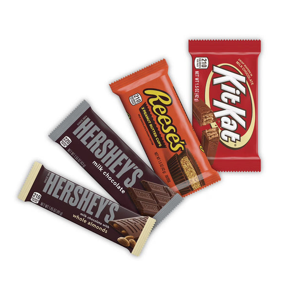 HERSHEY'S Variety Pack, Milk Chocolate Candy, 30 pk. Hershey's
