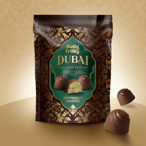 Nutty & Fruity Dubai Chocolate Pralines, 16 oz. YUMMYLAND