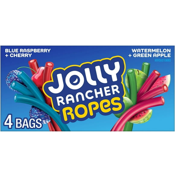 Joler Rancher Cany Ropes JOLLY RANCHER Ropes Variety Pack, 10 oz., 4 pk.