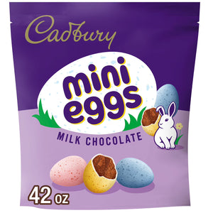CADBURY MINI EGGS Easter Milk Chocolate Candy, 42 oz. Cadbury