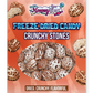 Freeze Dried Crunchy Stones Candy - 2 oz