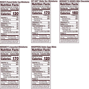 HERSHEY'S Easter Springtime Mix Chocolate Candy, Variety Pack, 125 pcs. Hershey's