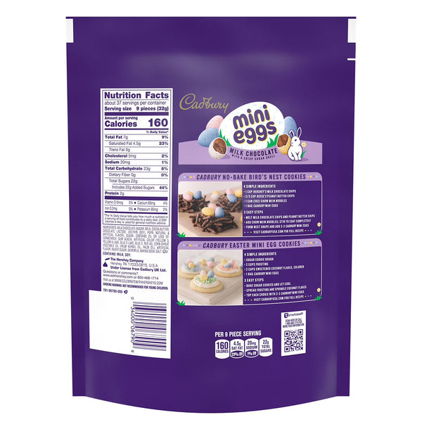CADBURY MINI EGGS Easter Milk Chocolate Candy, 42 oz. Cadbury