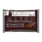 HERSHEY'S Milk Chocolate Bars, Snack Size, 80 pcs.