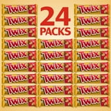 Twix Caramel Cookie Chocolate Candy Bars, Share Size, 3.02 oz., 24 pk.