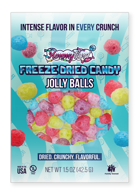 Freeze Dried Jolly Balls Candy - 1.5 oz