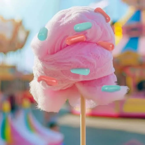 Mike and Ike Cotton Candy Limited Edition Chewy Candy – 10 oz Resealable Bag