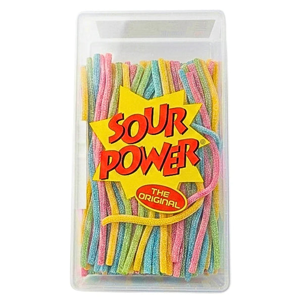 Sour Power Quattro Rainbow Candy Straws, 2.5 LB Bulk Tub – Soft & Chewy Sour Rainbow Straws, Assorted Fruit Flavored Candy for Parties, Candy Buffets & Sharing