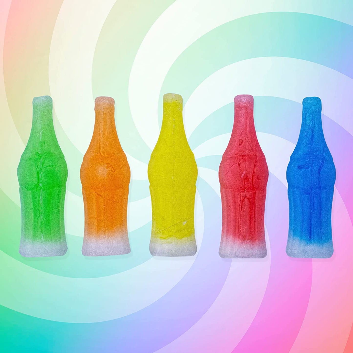 Nik-L-Nip Wax Bottle Candy Drinks – Wax Bottles filled with Flavored Syrups, Retro Candy