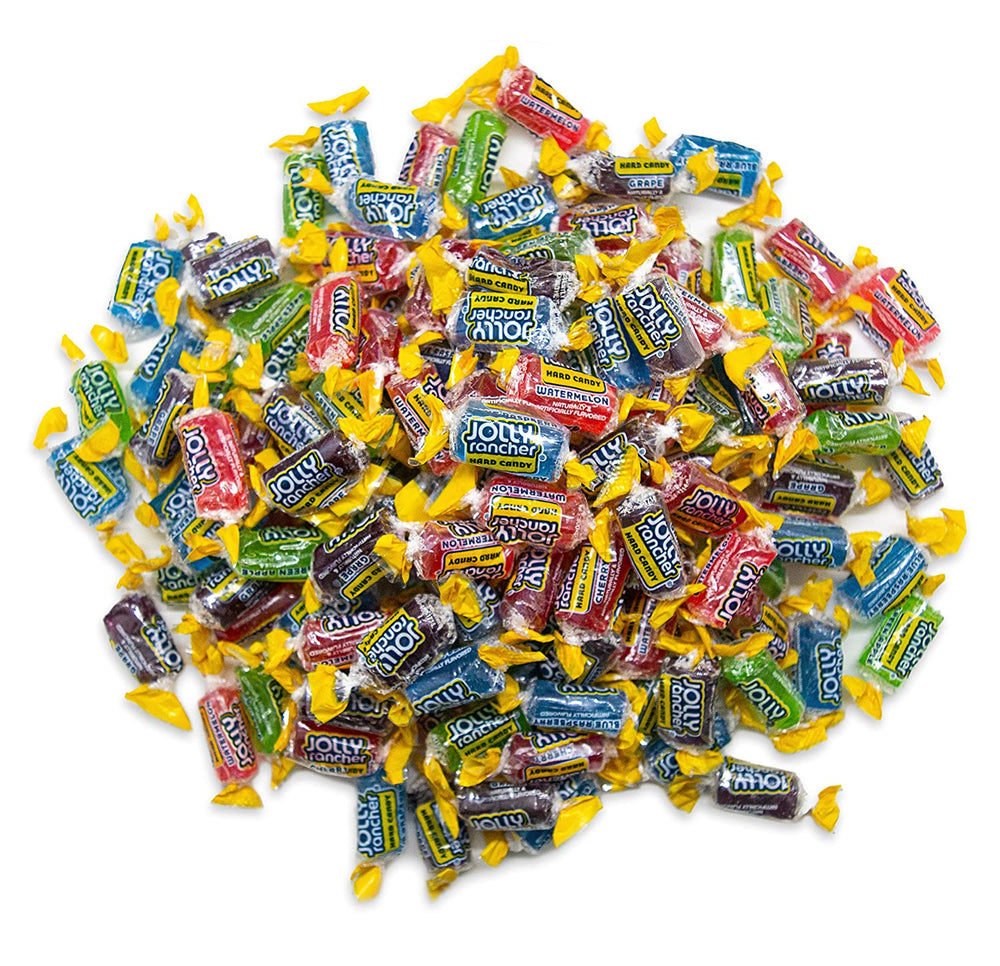 Jolly Rancher Assorted Hard Candy – 4 LB Bulk Bag (64 oz) Individually Wrapped Candy