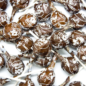 Chocolate Tootsie Pops (Approx. 45 Count), Original Size Tootsie Roll Pops Suckers - 2 LBS