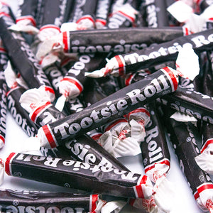 Tootsie Roll Juniors Long Chocolate Candy Individually Wrapped Chewy Taffy Candy